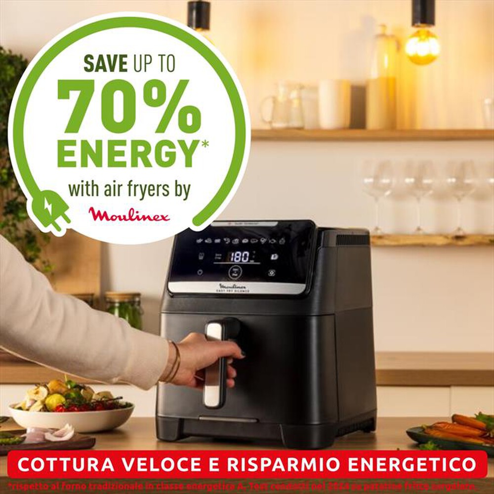 Immagine del prodotto MOULINEX - Friggitrice ad aria silenziosa 7L EZ8428F0-Nero