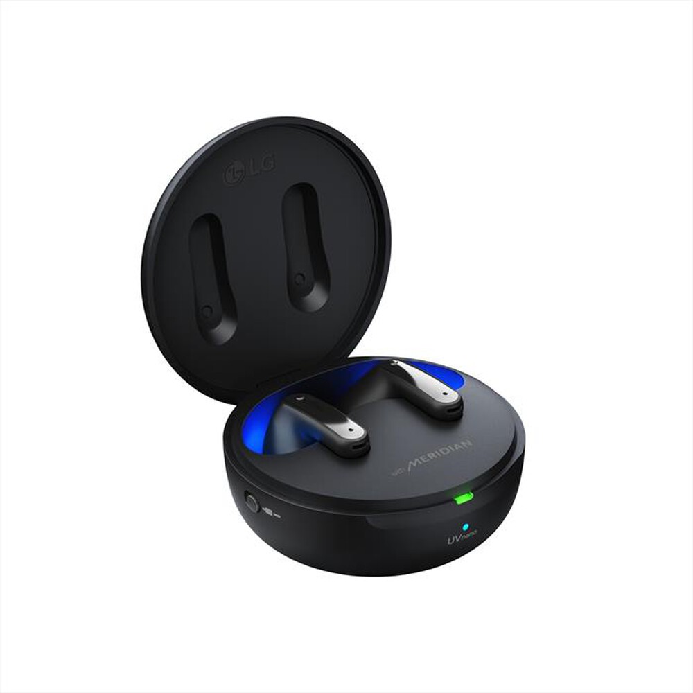 "LG - TONE FREE FP9 - CUFFIE TRUE WIRELESS BLUETOOTH-Nero - Charcoal Black"