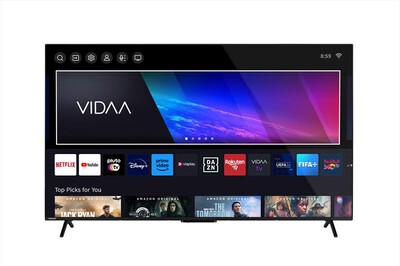 TOSHIBA - Smart TV LED UHD 4K 65" 65QV2463DA-Nero