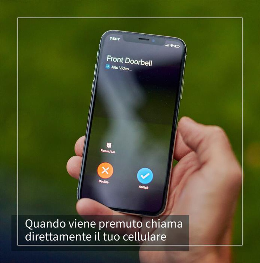 Immagine del prodotto ARLO - ESSENTIAL VIDEO DOORBELL SENZA FILI-Black
