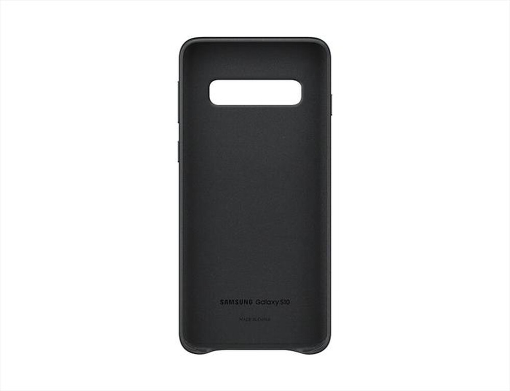 "SAMSUNG - LEATHER COVER GALAXY S10-Nero"