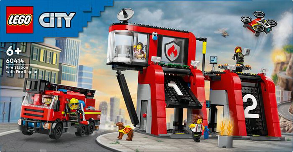 Immagine del prodotto LEGO - CITY Fire Caserma dei pompieri e autopompa 60414