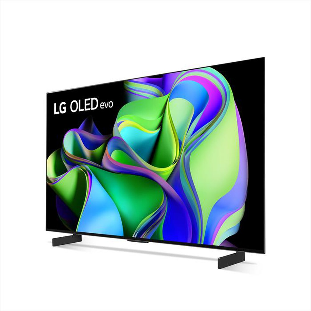 "LG - Smart TV OLED UHD 4K 42\" OLED42C34LA-Argento"