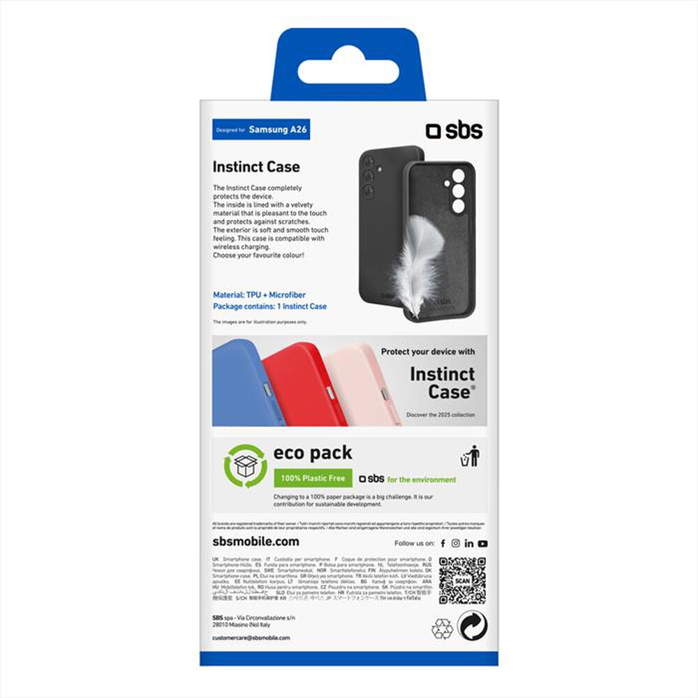 Immagine del prodotto SBS - Cover Instinct Samsung A26 TEINSTSAA26K-Nero