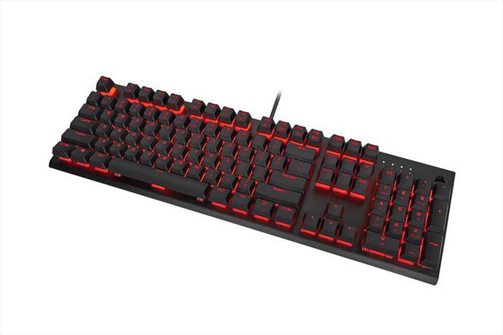 "CORSAIR - Tastiera gaming CORSAIR K60 PRO-Nero/Rosso"