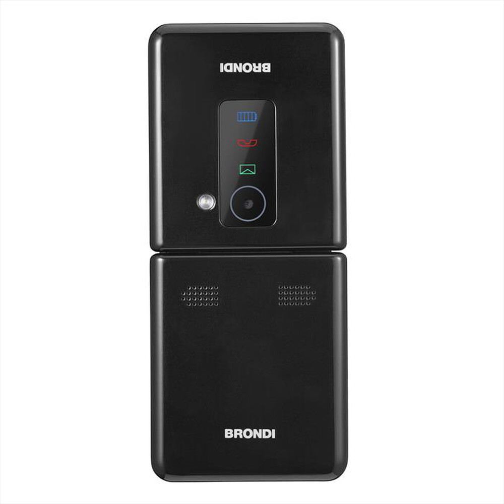 "BRONDI - Cellulare FLIPPER-BLACK METAL"