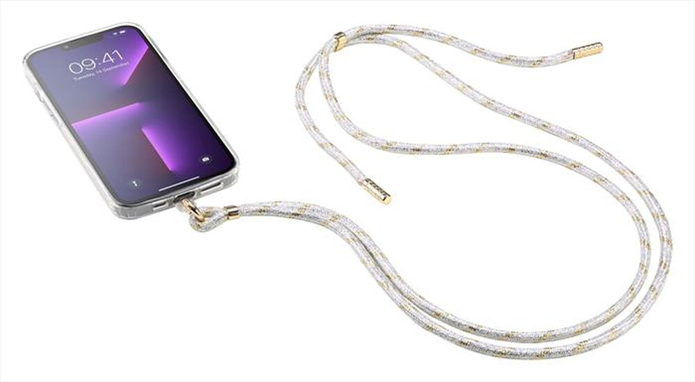 "CELLULARLINE - Laccio universale UNIVERSALLACE2D-Argento"