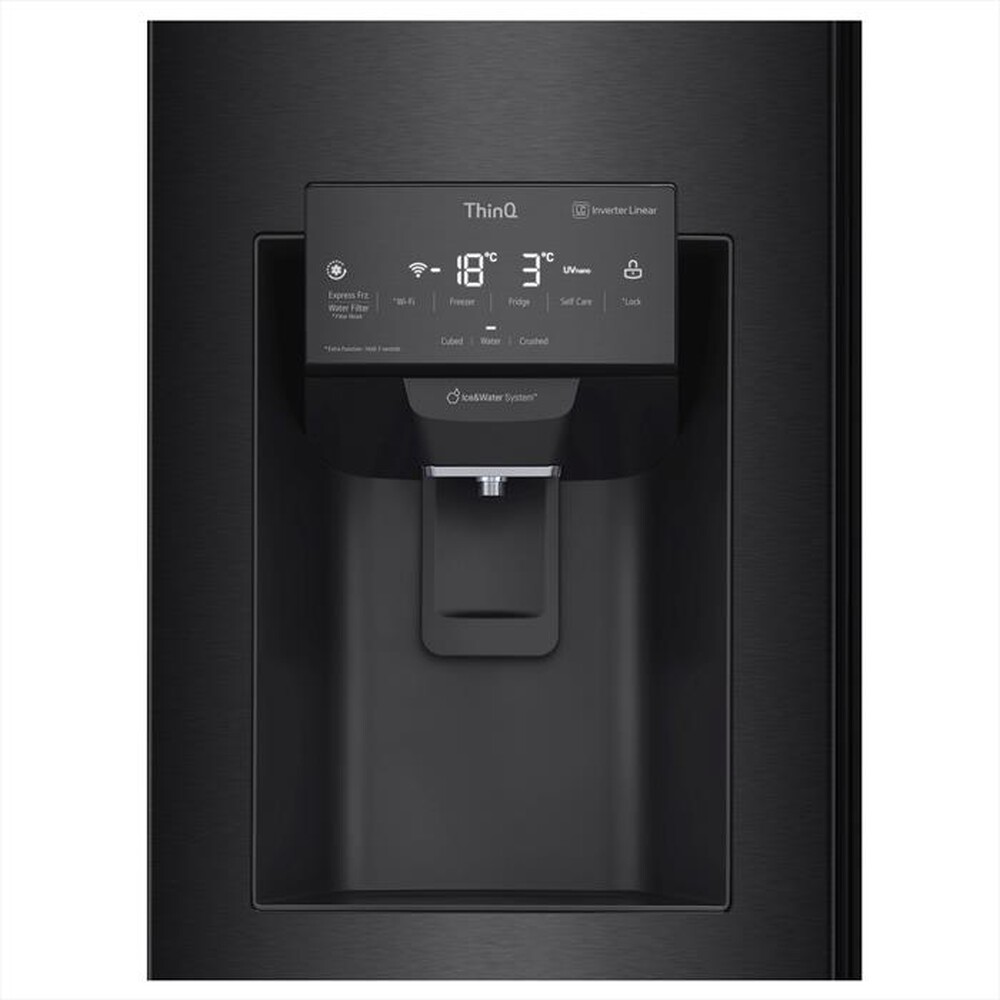 "LG - Frigorifero 4 Porte INSTAVIEW GMX844MC6F Classe F-Nero"