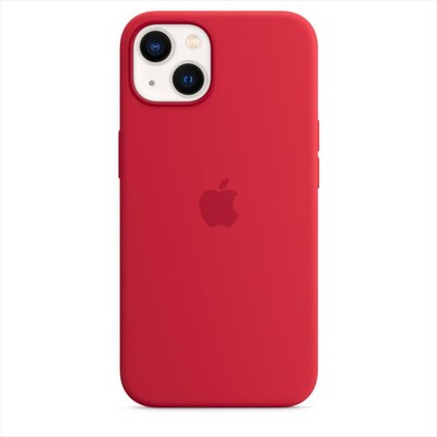APPLE - iPhone 13 Silicone Case with MagSafe-Red