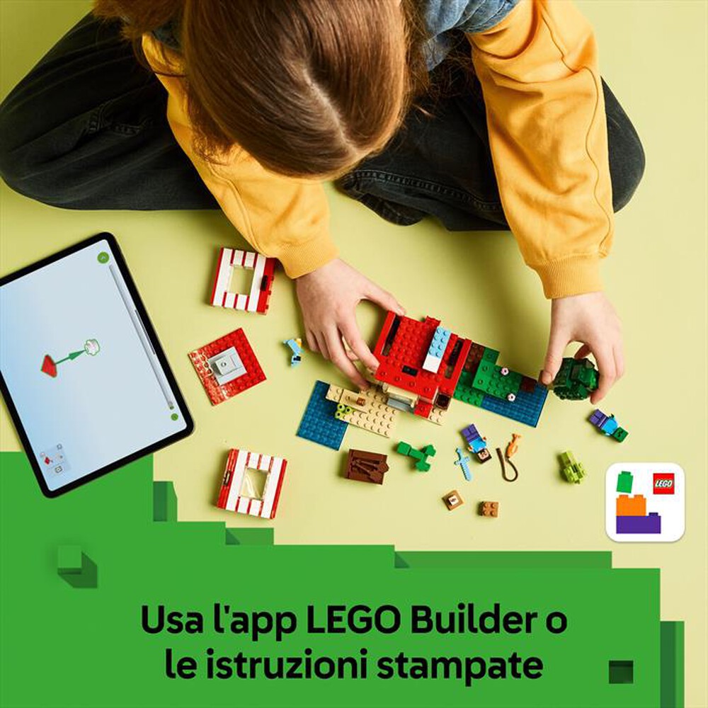 "LEGO - MINECRAFT Casa nella giungla esplosiva - 21275"