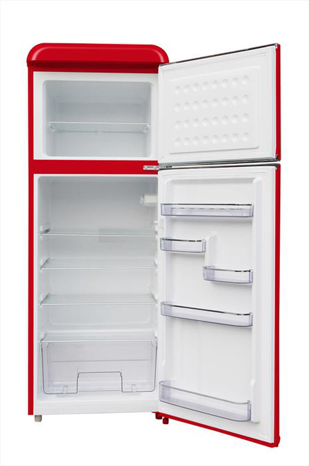 "AKAI - Frigorifero 2 porte CLASS240K-RD Classe F 106 lt-Rosso"