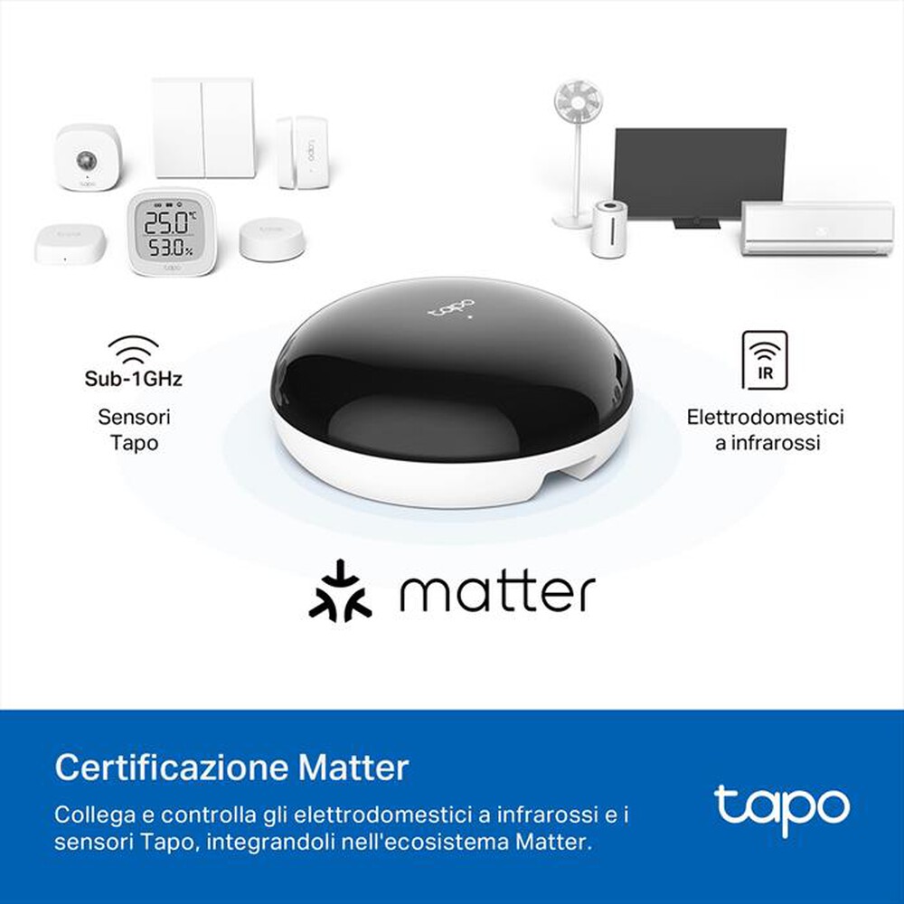Immagine del prodotto TP-LINK - Smart Hub SMART IR & IOT HUB-Nero