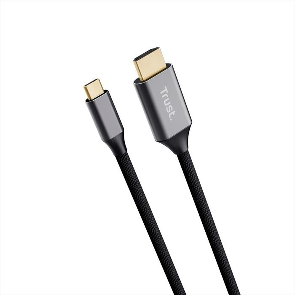 "TRUST - CALYX USB-C TO HDMI CABLE-Black/Grey"