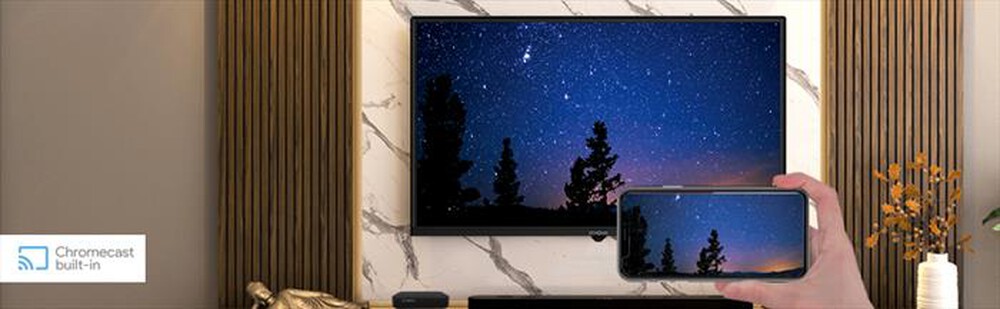 "STRONG - ADNROID TV BOX 9.0 NETFLIX COMANDI VOCALI LEAP-S3-nero"