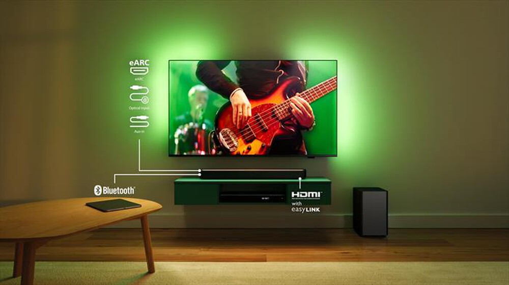 "PHILIPS - Soundbar TAB5309/10-BLACK"