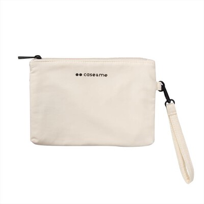 CASEME - Mini pochette in tessuto CMFABRICMINISLEEVEI-Avorio