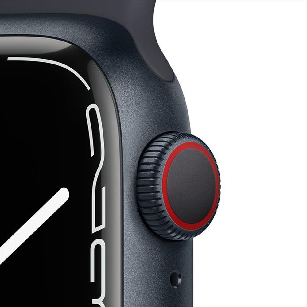 "APPLE - Watch Series 7 GPS+Cellular 41mm Alluminio-Sport Mezzanotte"