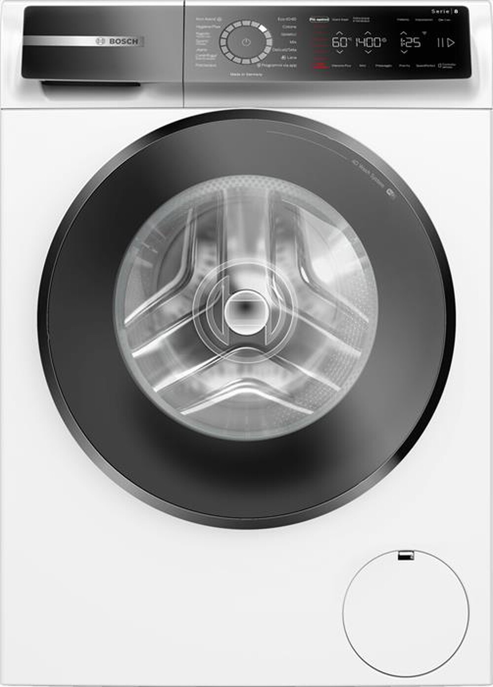 Immagine del prodotto BOSCH - Lavatrice Serie 8 WGB24400IT 9Kg 1400g/m Classe A-Bianco