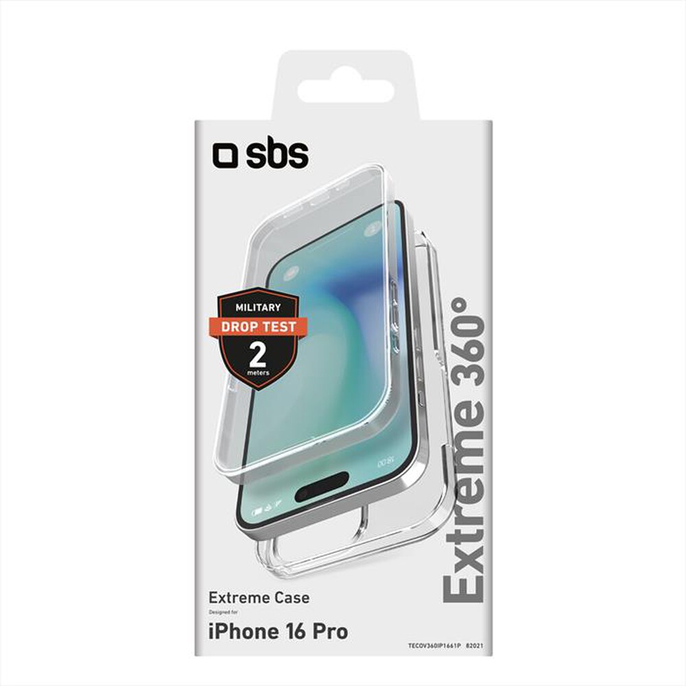 Immagine del prodotto SBS - Cover 360 iPhone 16 Pro TECOV360IP1661P