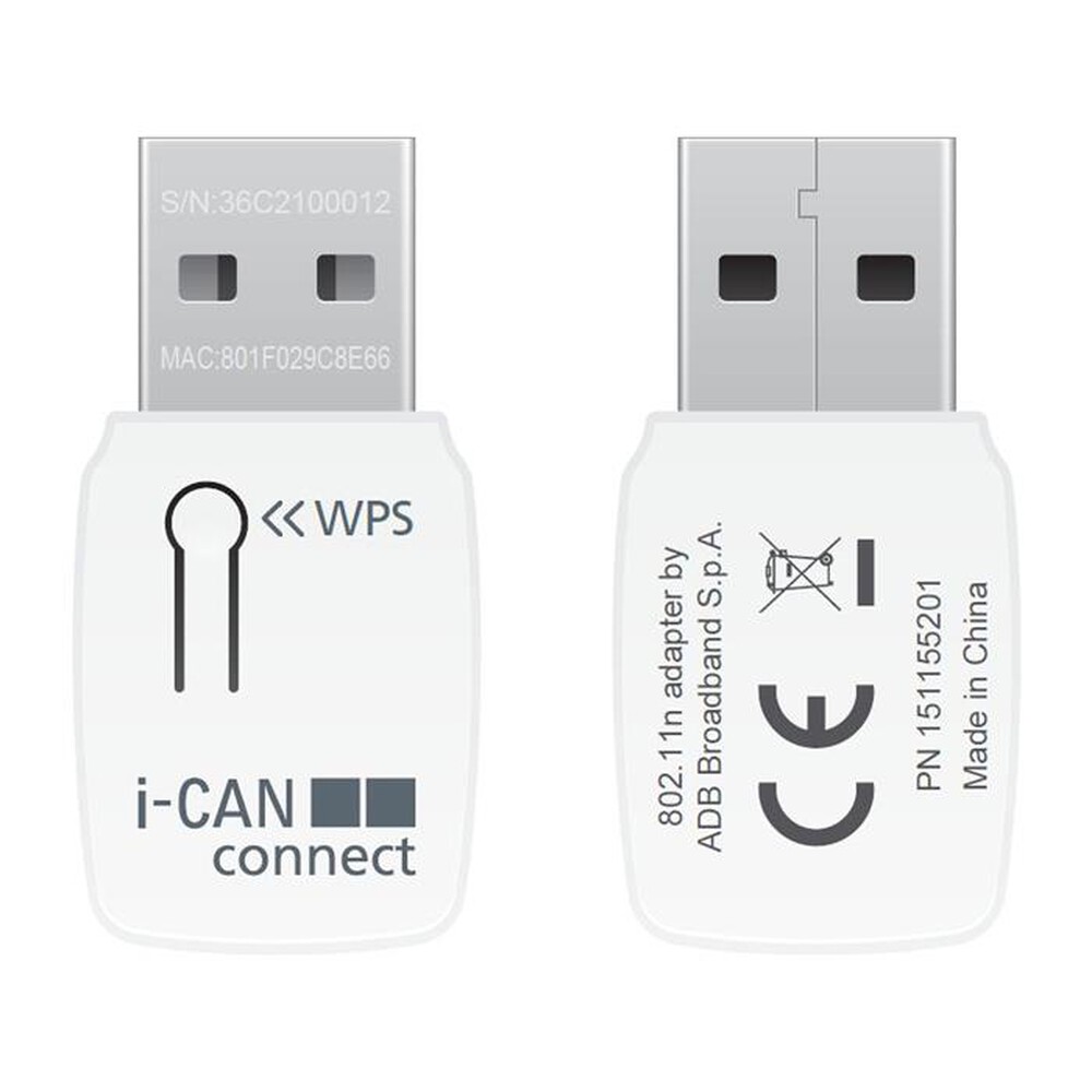 "ADB - i-CAN Connect Wi-Fi-Bianco"