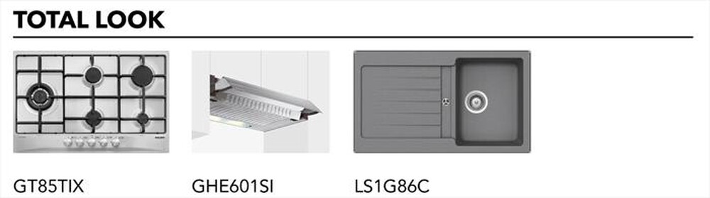 "GLEM GAS - Forno incasso elettrico GFS92IX-S6 Classe A"