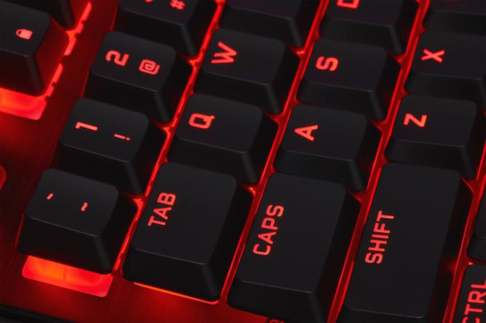 "CORSAIR - Tastiera gaming CORSAIR K60 PRO-Nero/Rosso"