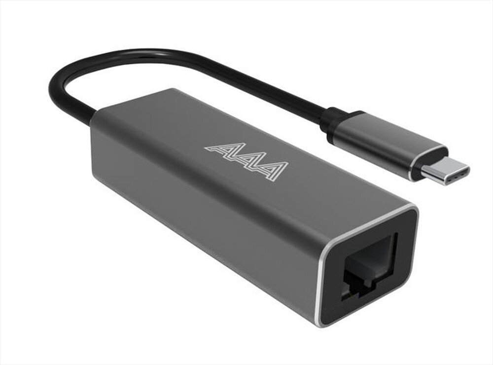 Immagine del prodotto AAAMAZE - ADATTATORE TYPE-C MALE TO ETHERNET FEMALE-Nero