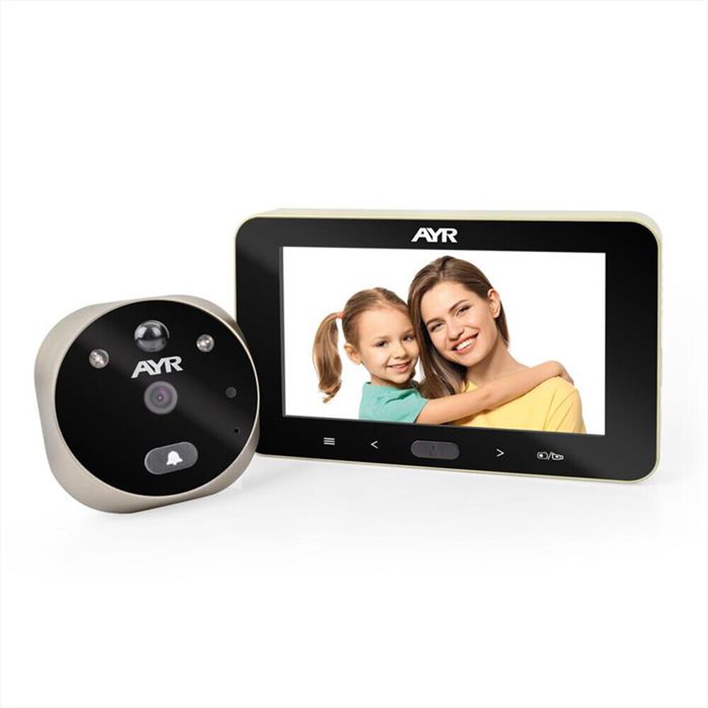 "AYR - DIGITAL DOOR VIEWER 759-SILVER"