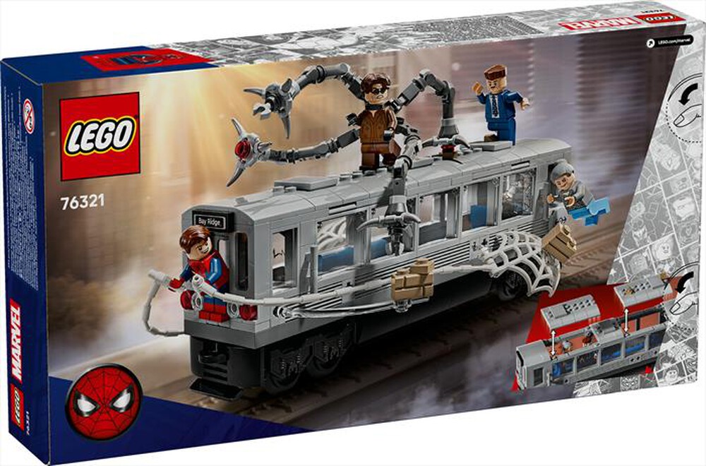 Immagine del prodotto LEGO - Spider-Man contro Doc Ock: duello sul treno 76321