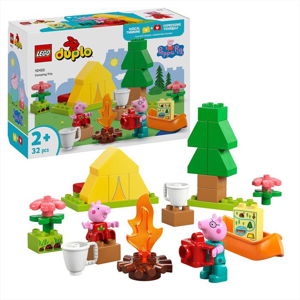 Immagine del prodotto LEGO - DUPLO Peppa Pig Gita in campeggio 10452
