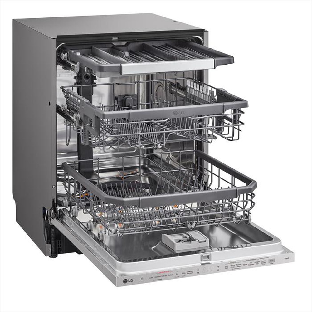 Immagine del prodotto LG - Lavastoviglie QUADWASH DB365TXS Classe B 10coperti-Acciaio inossidabile