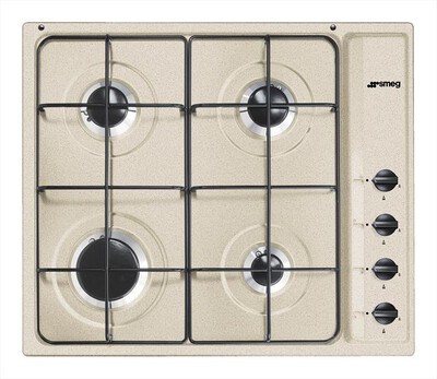 SMEG - Piano cottura a gas S64SAV2 4 fuochi 58,5cm-Avena