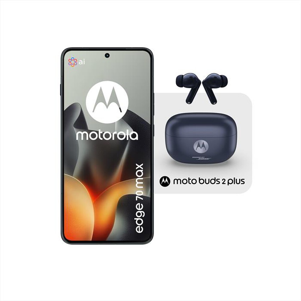 Immagine del prodotto MOTOROLA - PACK 2X1 EDGE 70 MAX 8/256+MOTO BUDS 2 PLUS-PANTONE Dark Shadow