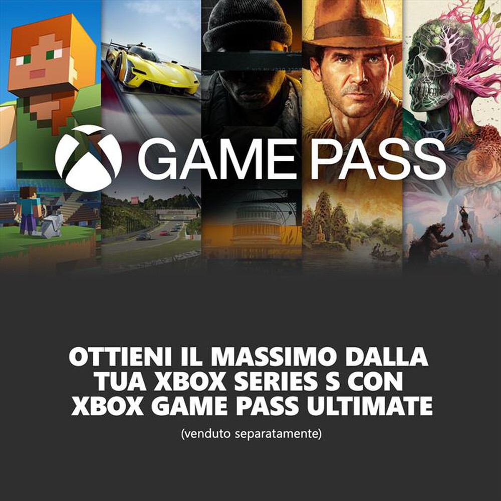 "MICROSOFT - XBOX SERIES S – 1TB IN ROBOT-Bianco"