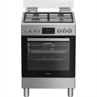 HOTPOINT ARISTON - Cucina a gas H6G5LMX Classe A-inox