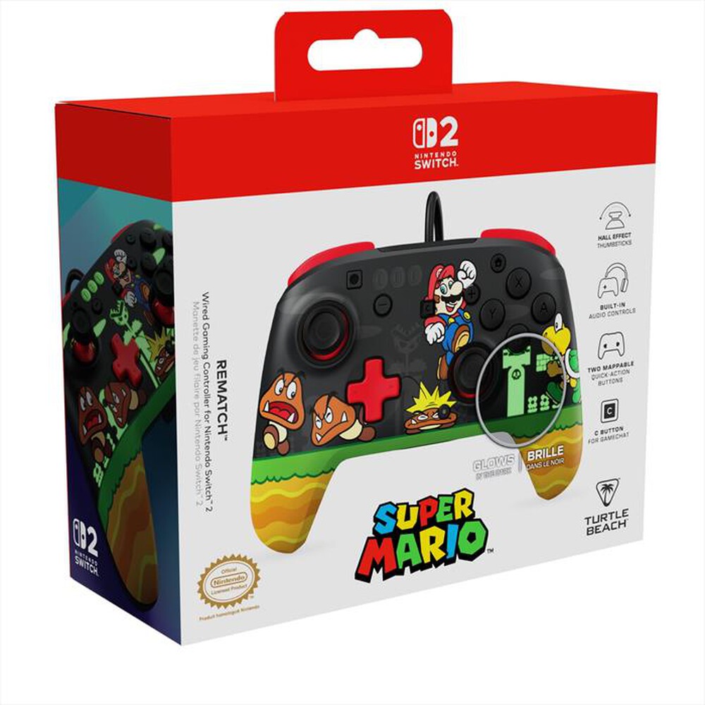 Immagine del prodotto TURTLE BEACH - Controller REMATCH WIRED NS2 GOOMBA STOMP INT