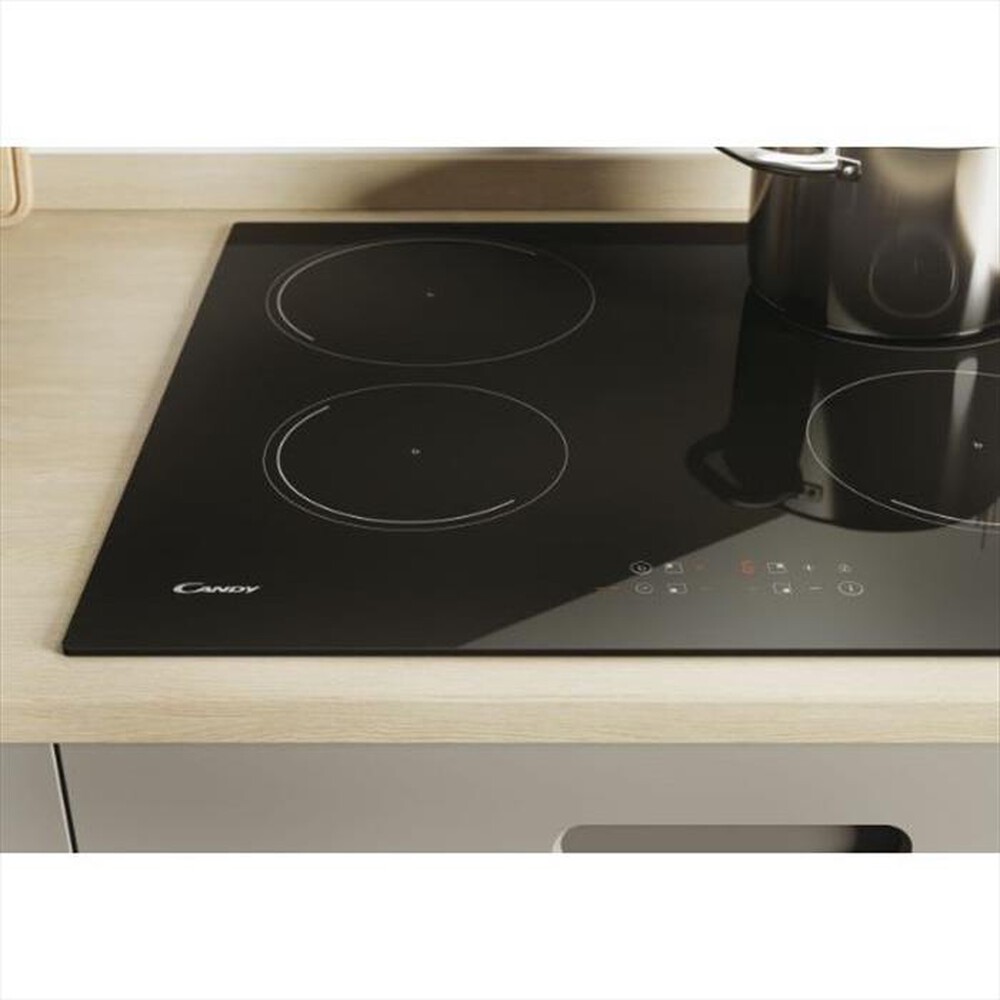 "CANDY - Piano cottura elettrico KRCDJ642 59 cm-Nero"