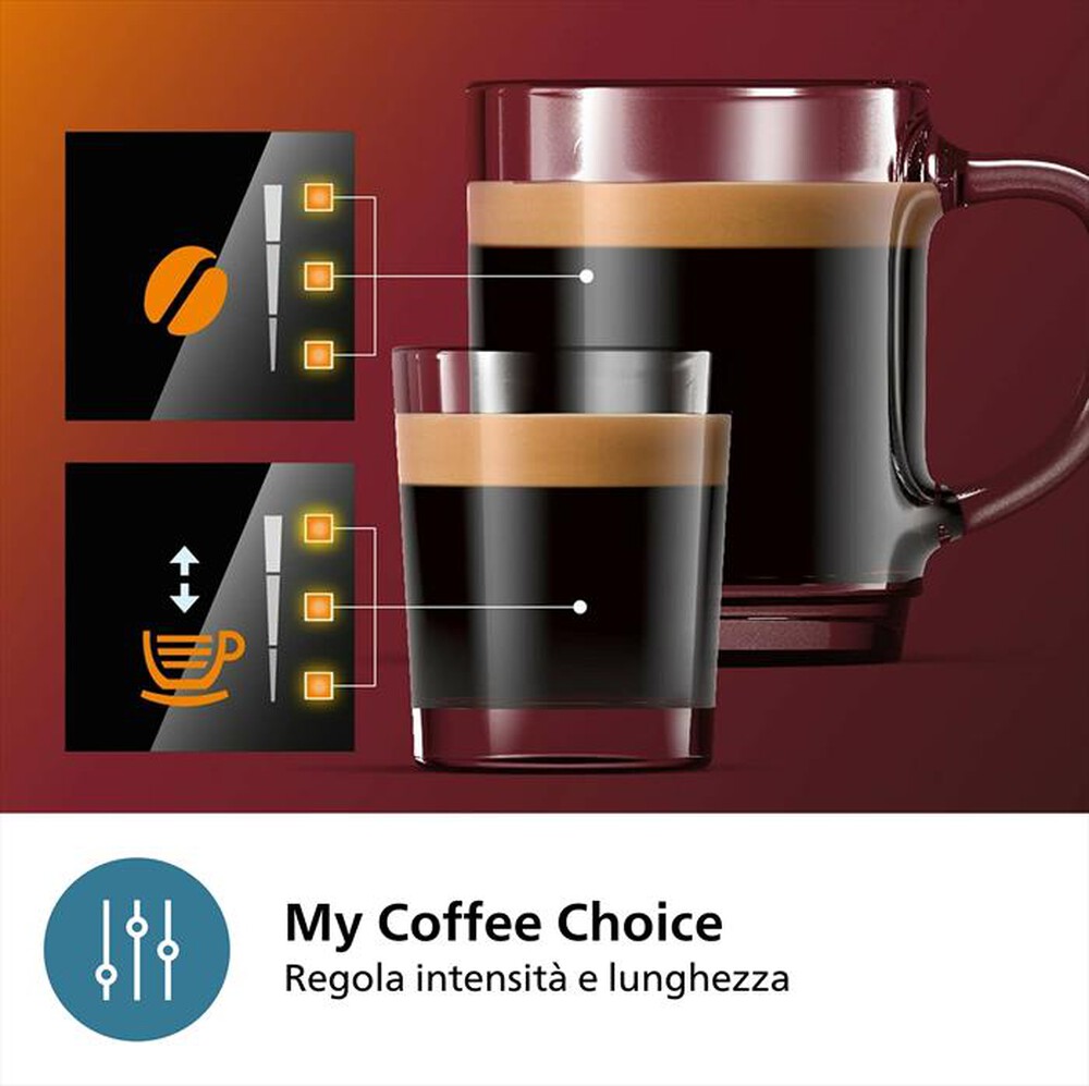 "PHILIPS - Macchina da caffè automatica SERIES 800 EP0820/00-nero"