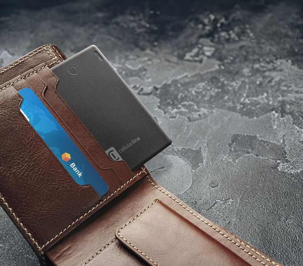 Immagine del prodotto CELLULARLINE - Dispositivo per trovare oggetti BTTRACYCARDK-Nero