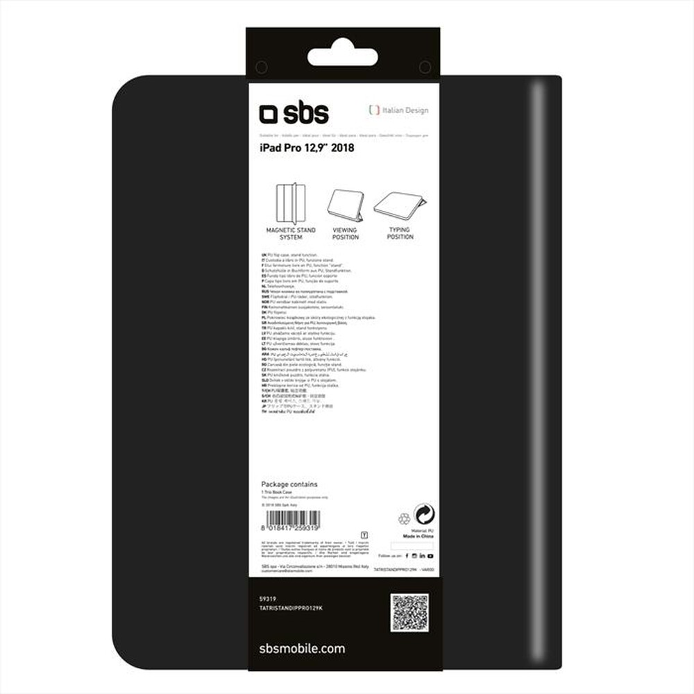 "SBS - TATRISTANDIPPRO129K-Nero"