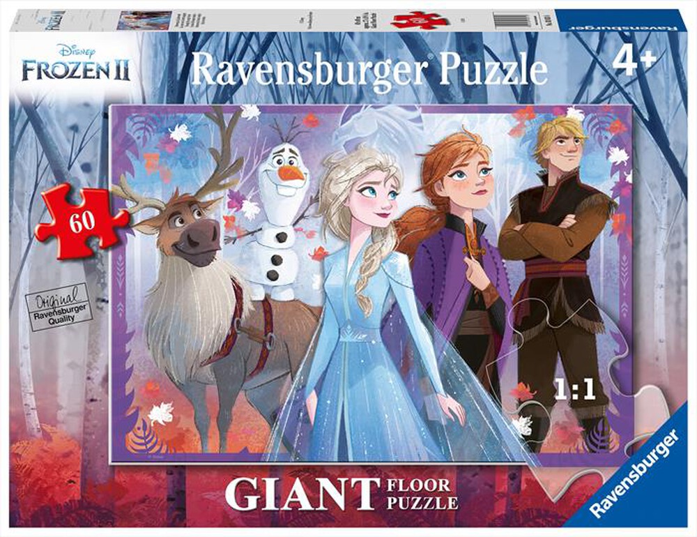 Immagine del prodotto RAVENSBURGER - RAVENSBURGER - PUZZLE 60 PEZZI GIANT - FROZEN