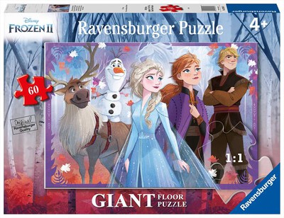 RAVENSBURGER - RAVENSBURGER - PUZZLE 60 PEZZI GIANT - FROZEN