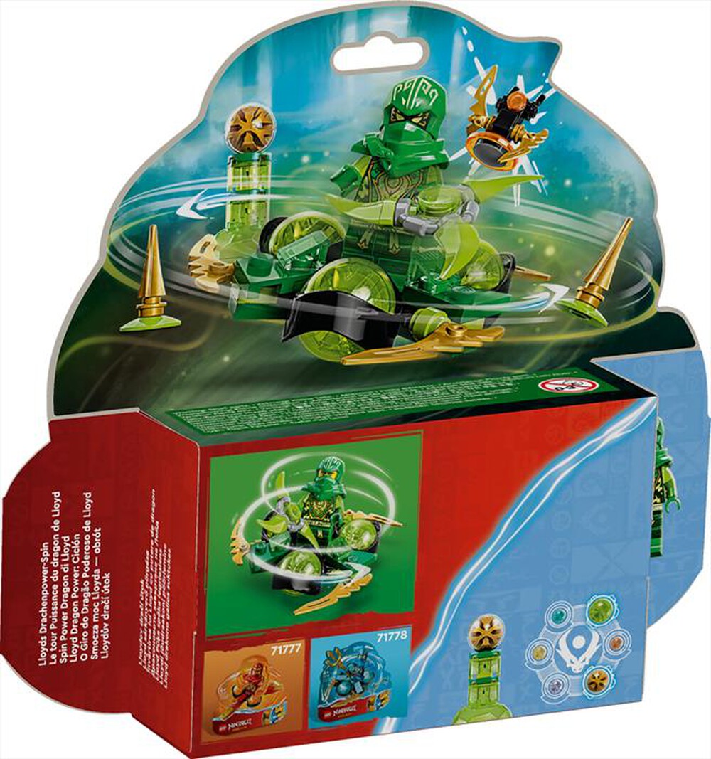 Immagine del prodotto LEGO - NINJAGO Spin Power Dragon di Lloyd - 71779