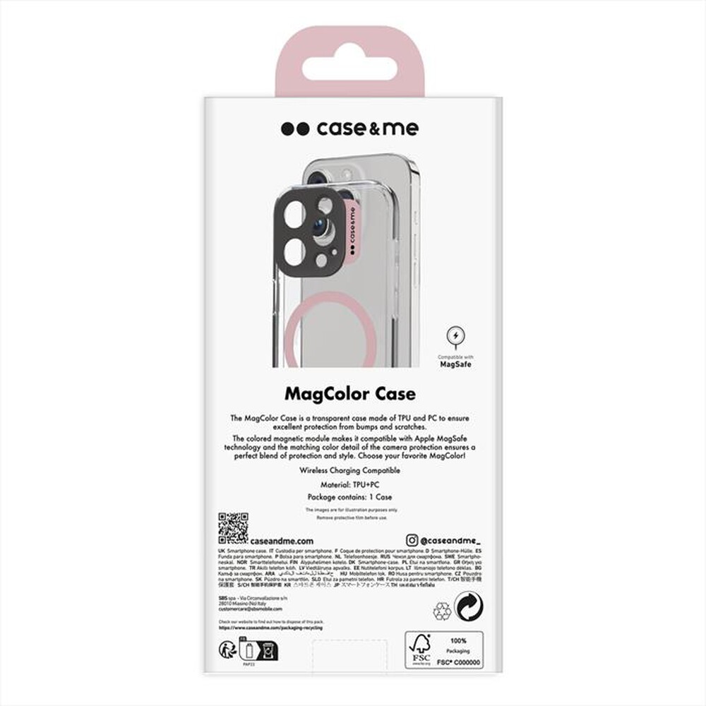 "SBS - Cover Magsaf CMCOVCAMTMSIP1567PP iPhone 15 Pro Max"