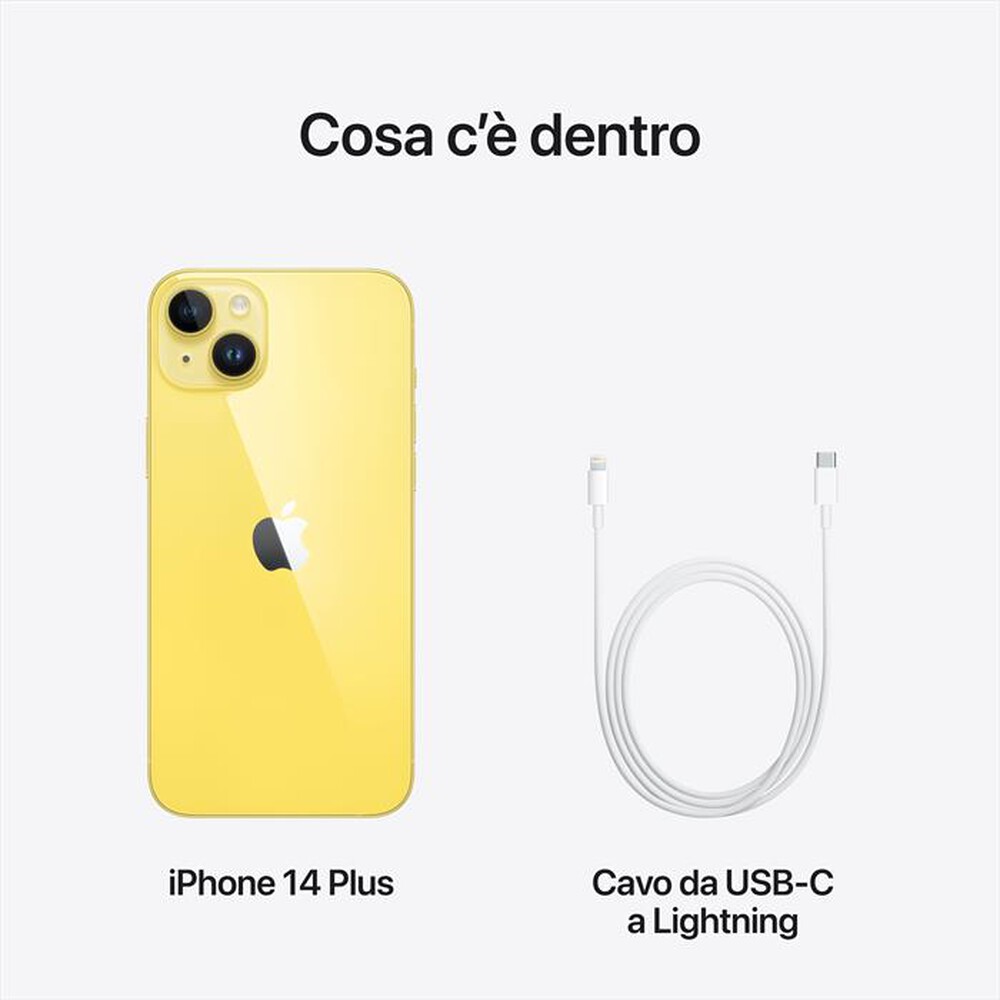 "APPLE - iPhone 14 Plus 128GB-Giallo"
