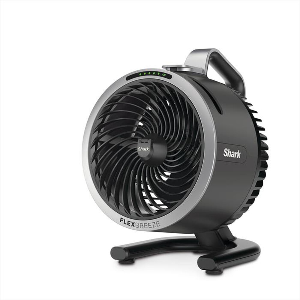 "SHARK - Ventilatore portatile FLEXBREEZE HYDROGO-Nero"