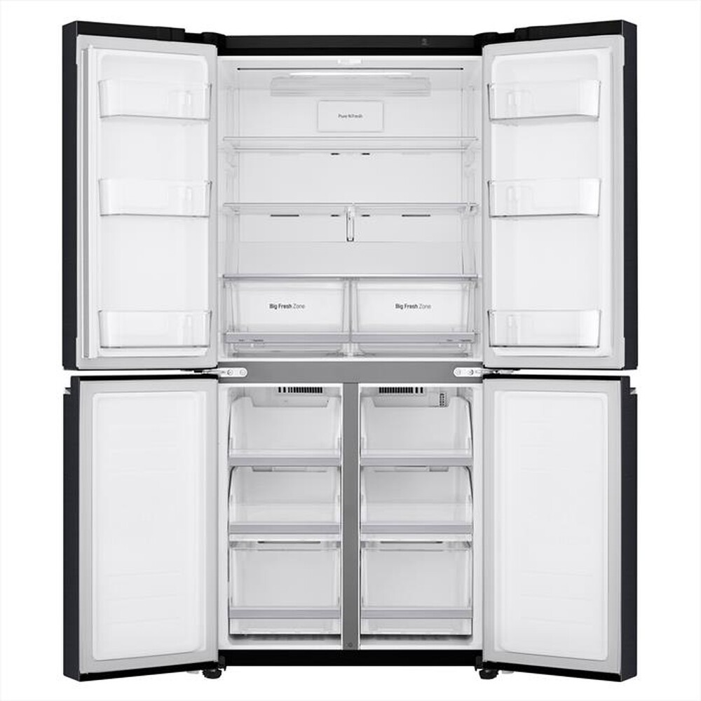 "LG - Frigorifero 4 porte GMB844MC4E Classe E 530L-Nero"