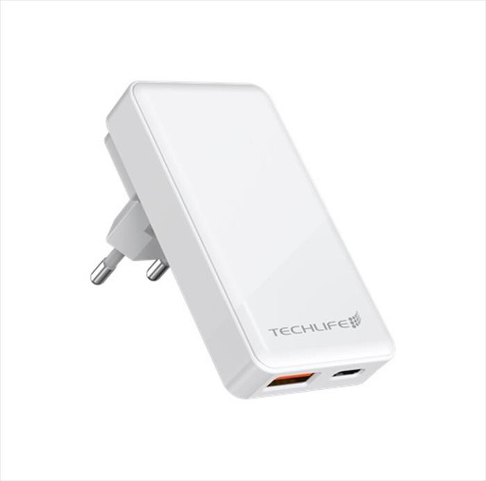 Immagine del prodotto TECHLIFE - TLIT0014 ALIM.NOTEBOOK USB/USB-C 65W-Bianco