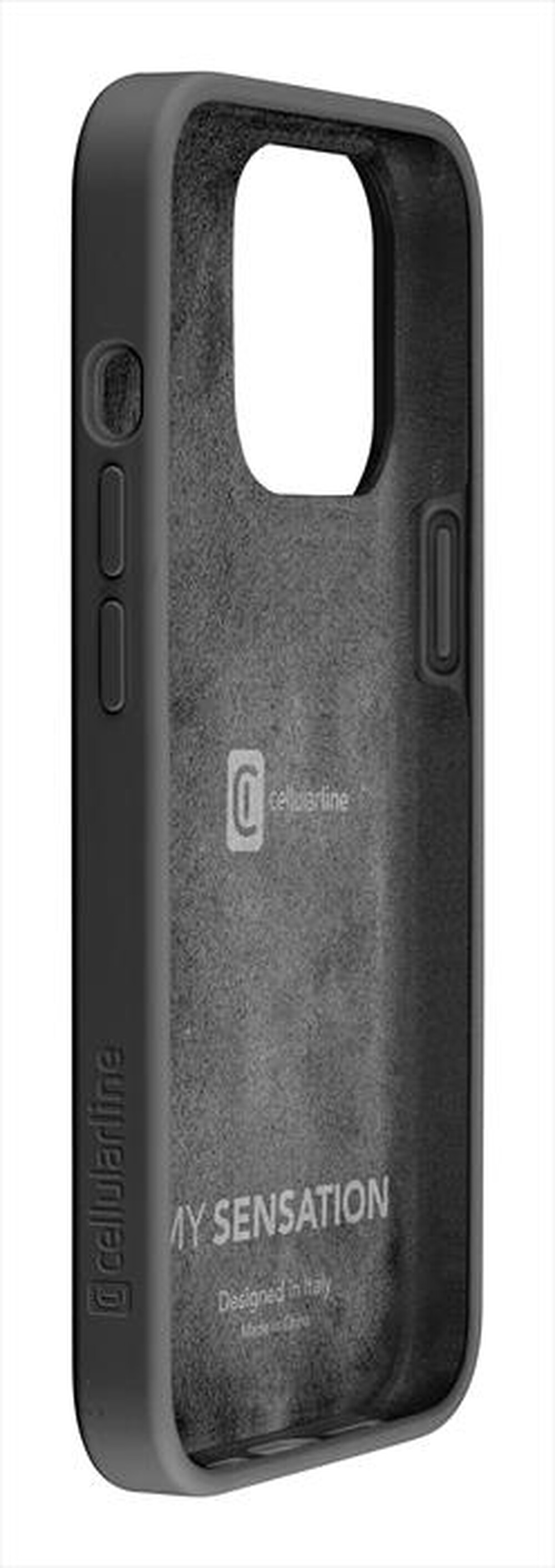 "CELLULARLINE - Cover case SENSATION per iPhone 16 Pro-Black"