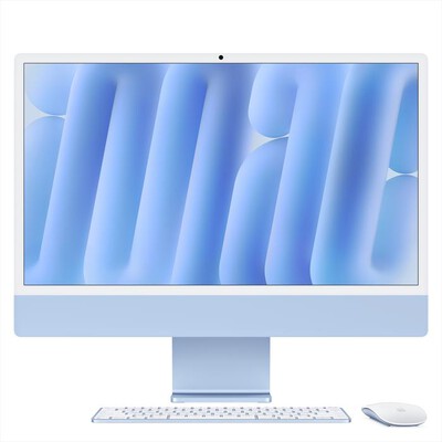 APPLE - iMac Retina 24" 4.5K M4 Core 10 CPU 10 GPU 256GB-Blu